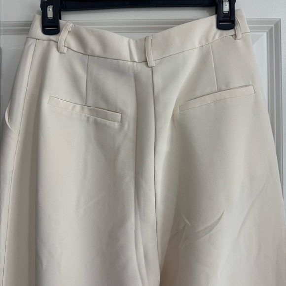 Showpo Bonnie High Waisted Tailored Wide Leg Pant in Stone - Picture 5 of 6